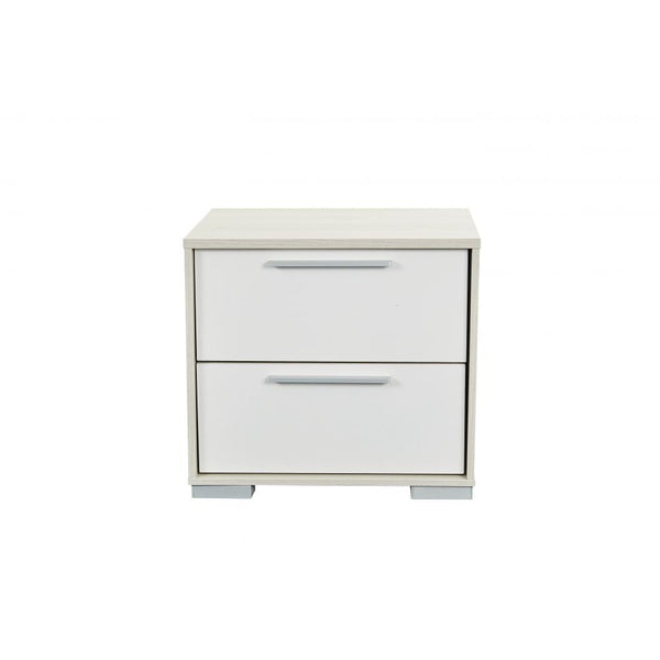 DANUBE | Thomas Night Stand White Light Oak | 810101800107