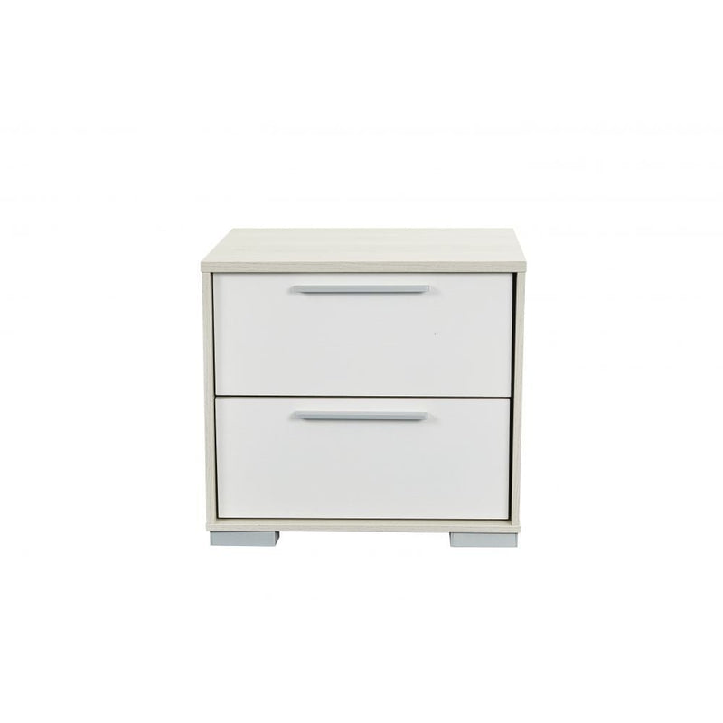 DANUBE | Thomas Night Stand White Light Oak | 810101800107