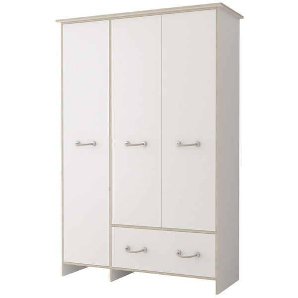 DANUBE | Trensor 3 Door Wardrobe Off White | 810200600049