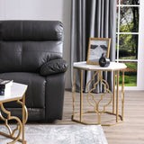 Esperanza 41X41X57Cm End Table - Golden | 810300200808