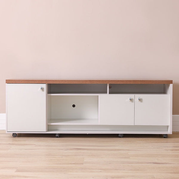 DANUBE | Phenom TV Unit Up to 75" Almond Off White | 810300300355