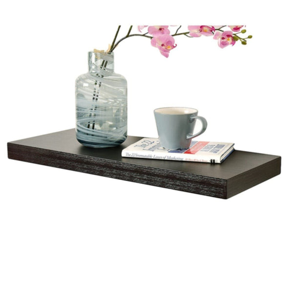 DANUBE | Grande Floating Wall Shelf - 90x23x3.8 cm - Walnut | 810300400068