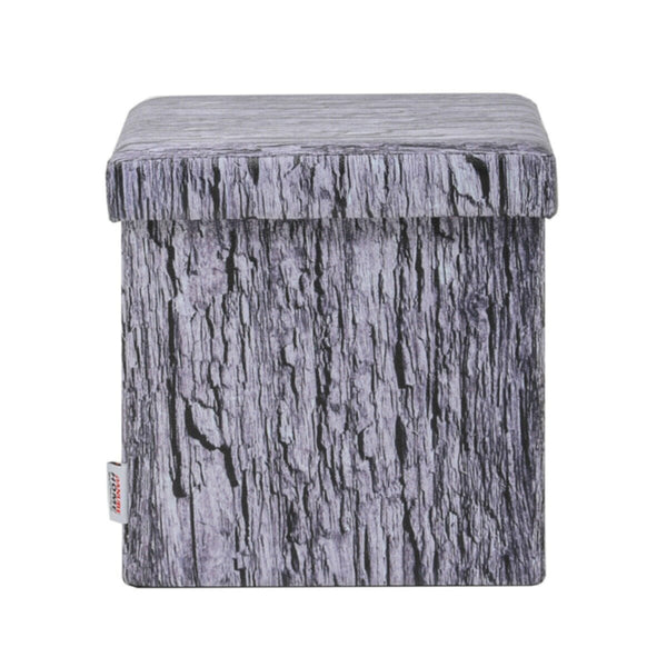DANUBE | Cassy 38X38X37.5 Folding Storage Ottoman - Barut | 810301800081
