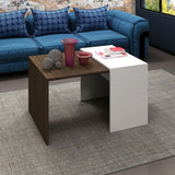 DANUBE | Theo Coffee Table Walnut White | 810302600378