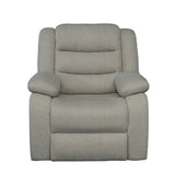 DANUBE | Archer 1 Seater Fabric Recliner Light Brown | 810302801661