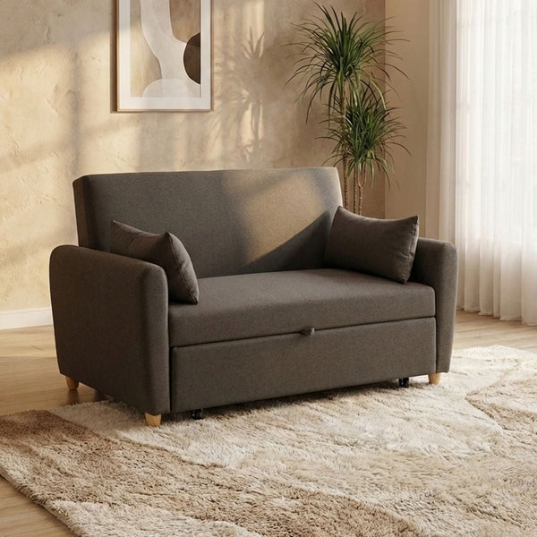 DANUBE | Alpha 2 Seater Fabric Sofa Bed | 810401102071