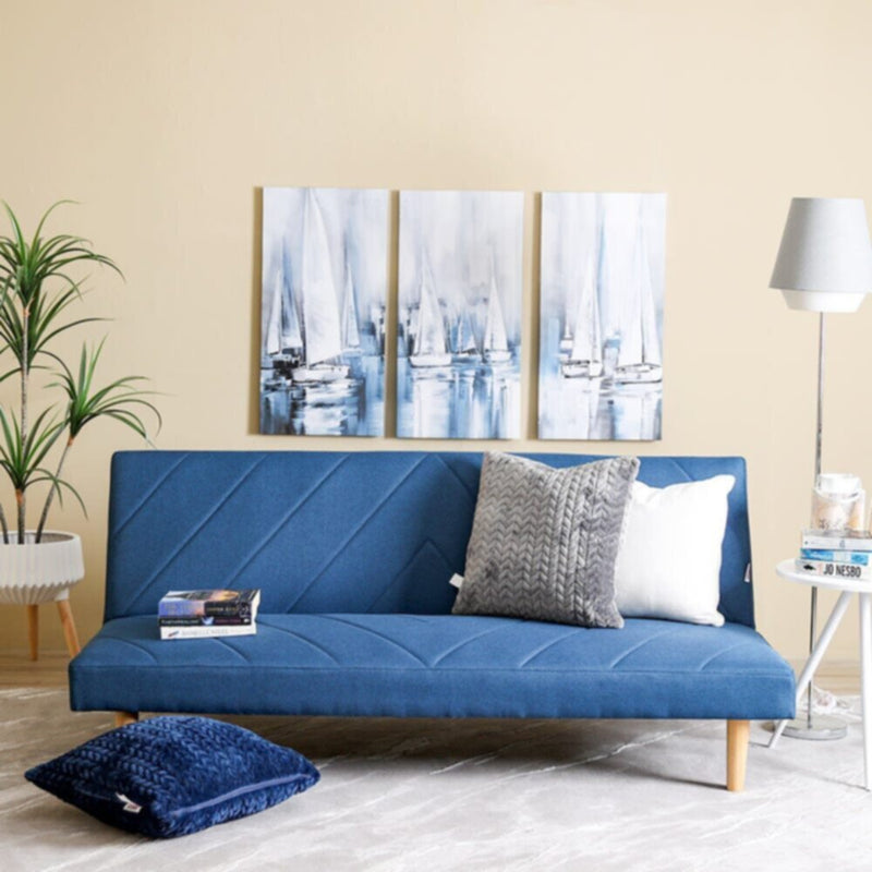 DANUBE | Eudora 3-Seater Fabric Sofa Bed | 810401102086