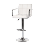 DANUBE | Rhoda Bar Stool - White | 811100700175
