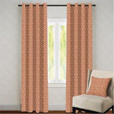 DANUBE | Glitz Eyelet CURtain Without Lining Maroon Mystique | 811500118032