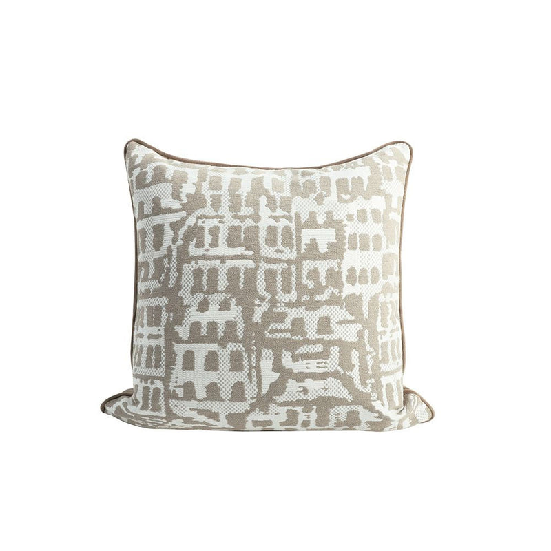 DANUBE | Gleam Jacquard Cushion Ivory 45x45 cm | 811500137674