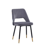 DANUBE | Clampbel Dining Chair-Grey | 811600300088