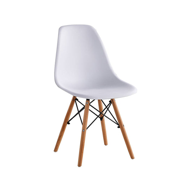 DANUBE | Stork Set of 2 Dining Chair White Beech | 811600300208