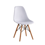 DANUBE | Stork Set of 2 Dining Chair White Beech | 811600300208