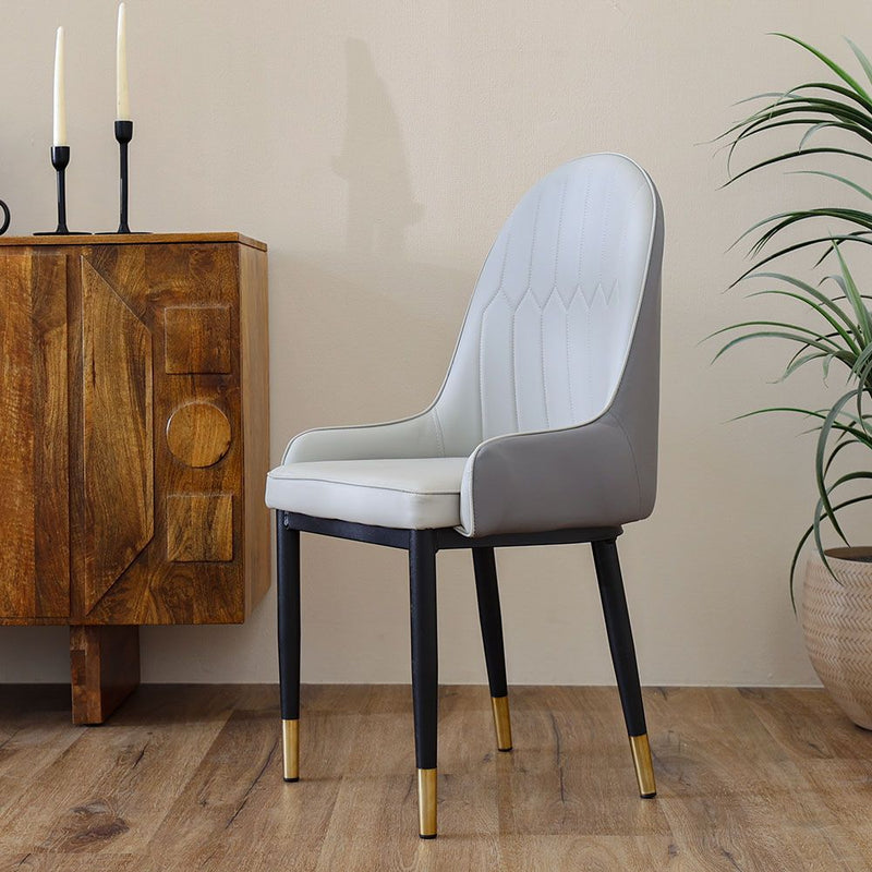 DANUBE | Amadeo Dining Chair Light Grey | 811600700193