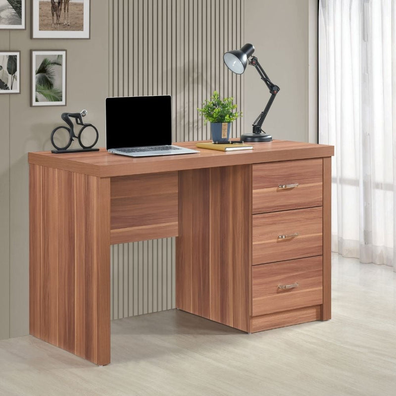 DANUBE | Saturn Office Desk with 3 Drawers Teak | 811900200031