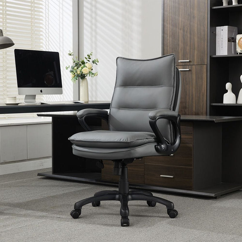 DANUBE | Jayden High Back Office Chair Grey | 811900300183