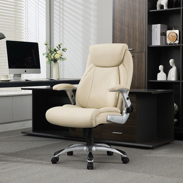 DANUBE | Tyrell High Back Office Chair Beige | 811900300186