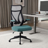 DANUBE | Atrosia High Back Office Chair Black Green | 811900300198