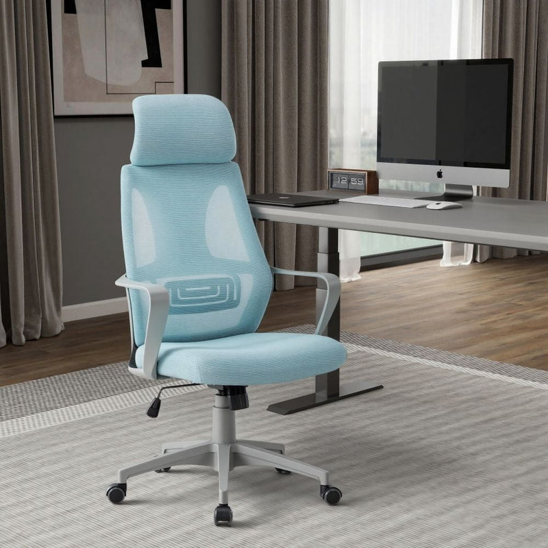 DANUBE | Baston High Back Office Chair Blue | 811900300201
