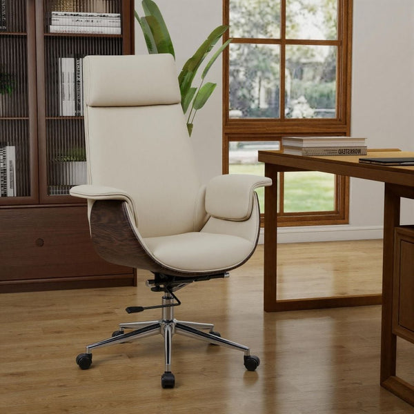 DANUBE | Russo High Back Office Chair Beige | 811900300202