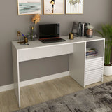 DANUBE | Easton Study Desk with 2 Drawers White | 811900900007