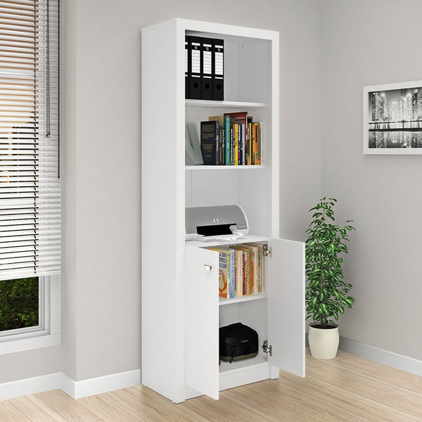 DANUBE | Kinsey Office Cabinet with 2 Doors White | 811900900012