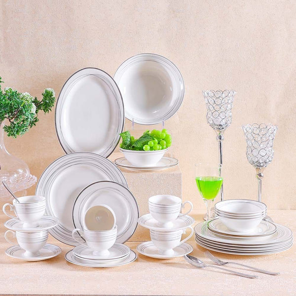 DANUBE | Anton 32 Piece New Bone China Dinner Set Serve 6 | 812000405690