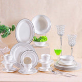 DANUBE | Anton 32-Piece New Bone China Dinner Set -Serve 6 | 812000405690