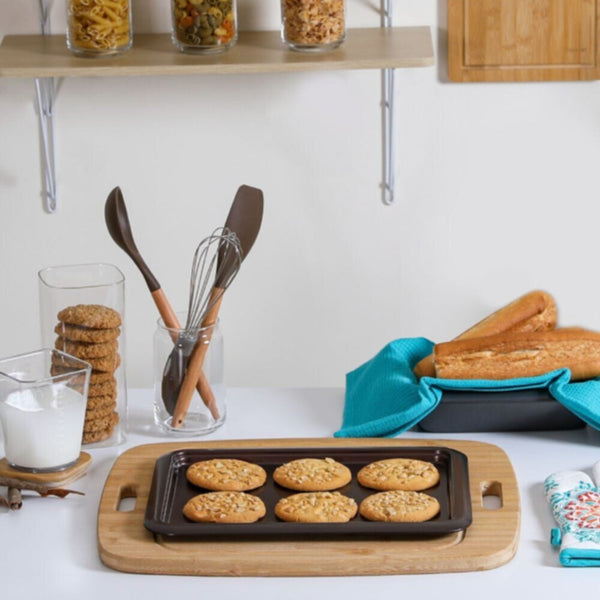 FISSMAN | Napoli Cookie Sheet - Choco Brown | 812000700657
