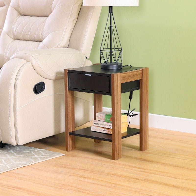 DANUBE | Tarsus End Table Black Walnut | 812700100019