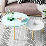 DANUBE | Vito Coffee Table Set of 2 - White | 812700100391