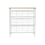 DANUBE | Sides Shoe Rack Light Oak White | 813200100123