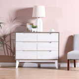DANUBE | Hazel Display Cabinet - White | 813200400038