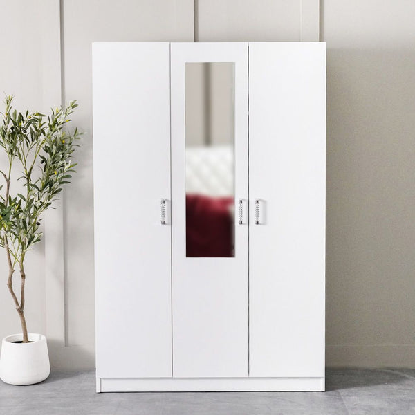 DANUBE | Astoria 3-Door Wardrobe White | 813300300009