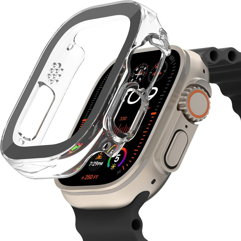 BELKIN | ScreenForce TemperedCurve 2 In 1 Screen Protector For Apple Watch Ultra And Ultra 2 | TE0214437