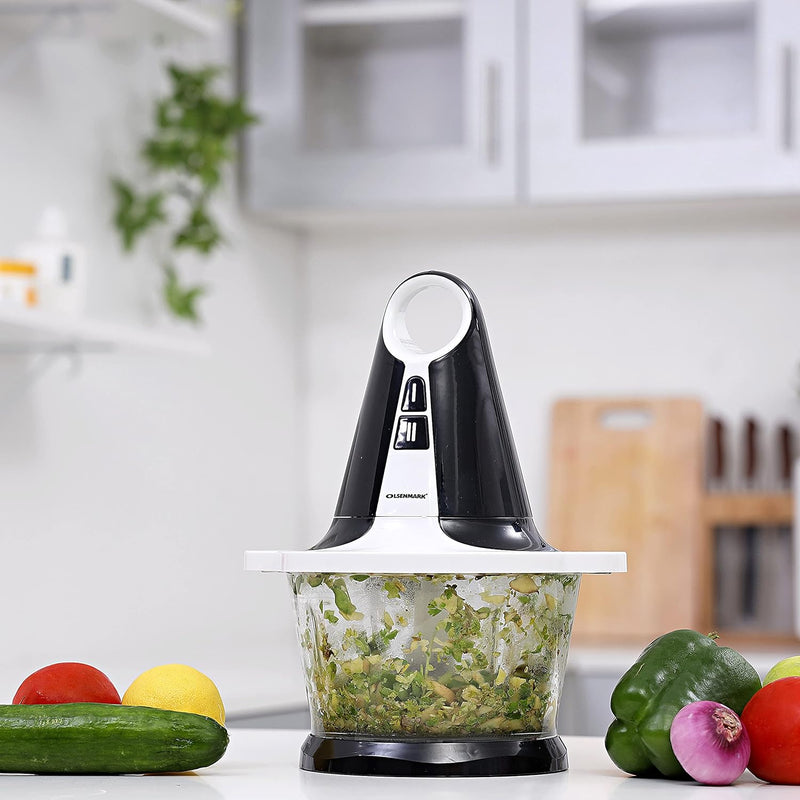 OLSENMARK | Electric Food Processor 2L Glass Bowl | OMC2313N