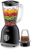 BLACK+DECKER | Blender With Grinder 400W | BX365J-B5