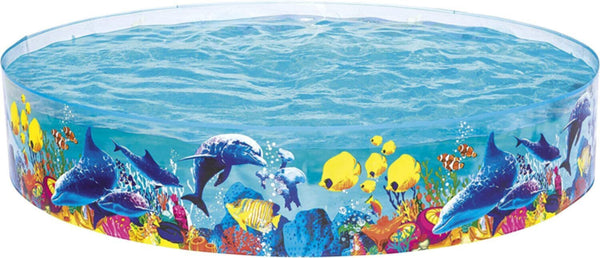 BESTWAY | Inflatable Fill 'N Fun Odyssey Pool 6' x H15"/1.83m x H38cm | BES115TOY00958