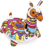 BESTWAY | Art Collection Llama Ride-on Float Toy 6'4