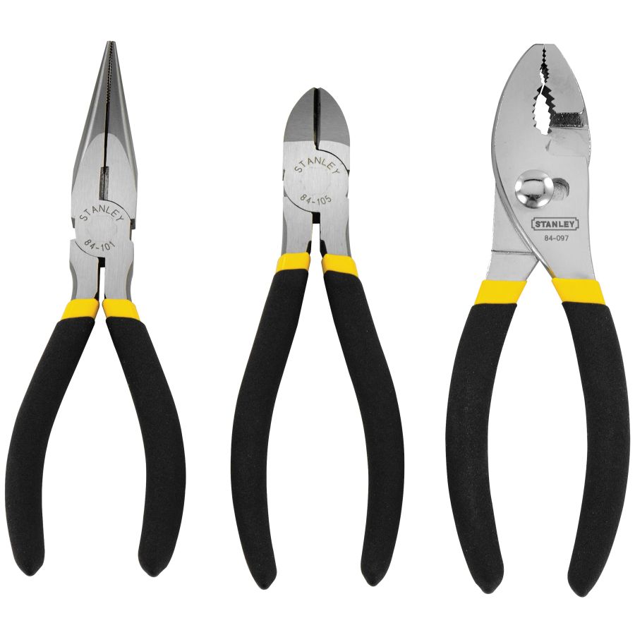 STANLEY | Basic Plier Set 3Pc | 0-84-114