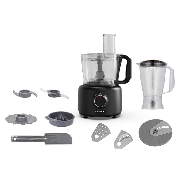 DAEWOO | Food Processor + Blender 800W Black | DFP 5031