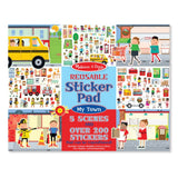 MELISSA & DOUG | Reusable Sticker Pad - My Town 3+ years | 46009114