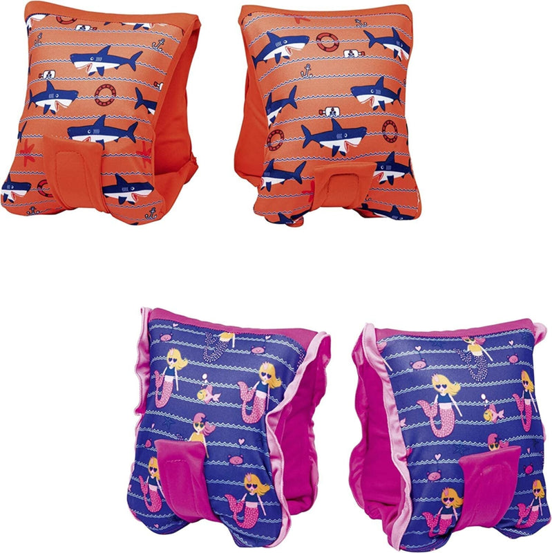 BESTWAY | Boys'/Girls' Fabric Arm Floats (M/L) Inflatable | BES115TOY01077