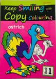 Keep Smiling With Copy Colouring Book 1