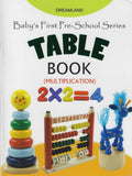 Dl-Baby S First Pre ÃƒÂ¢Ã¢â€šÂ¬Ã¢â‚¬Å“ School Series Table Book