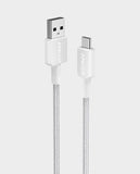 ANKER | 322 USB-A to USB-C 3ft Braided Cable White | A81H5H21