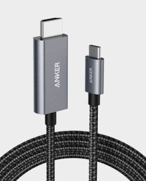 ANKER | 311 USB-C to HDMI 6ft Nylon Cable Black | A8730H11