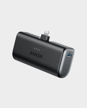 ANKER | Nano Powerbank 5000mAh 12W Built In Lightning Connector Black | A1645H11