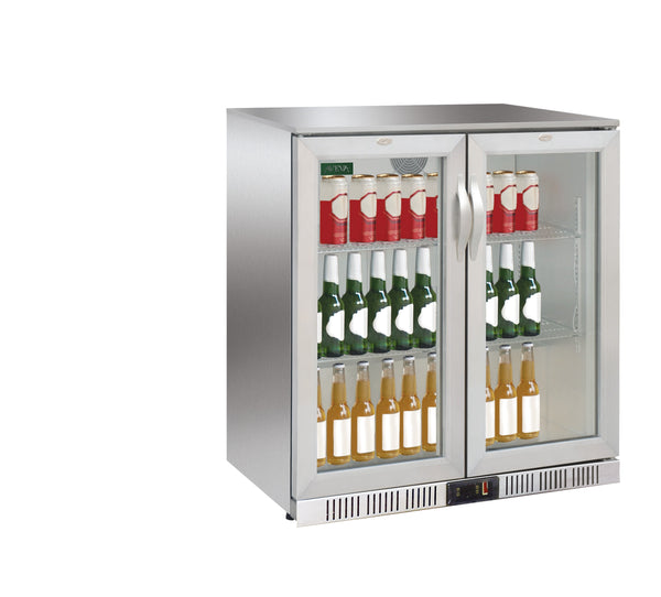 AVEVA | 208Ltrs Undercounter Showcase Refrigerator Single Door Silver | LG-208