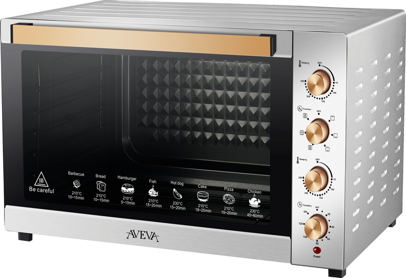 AVEVA | Electric Oven 150Ltrs 2800W Silver | AV-HHEO150L